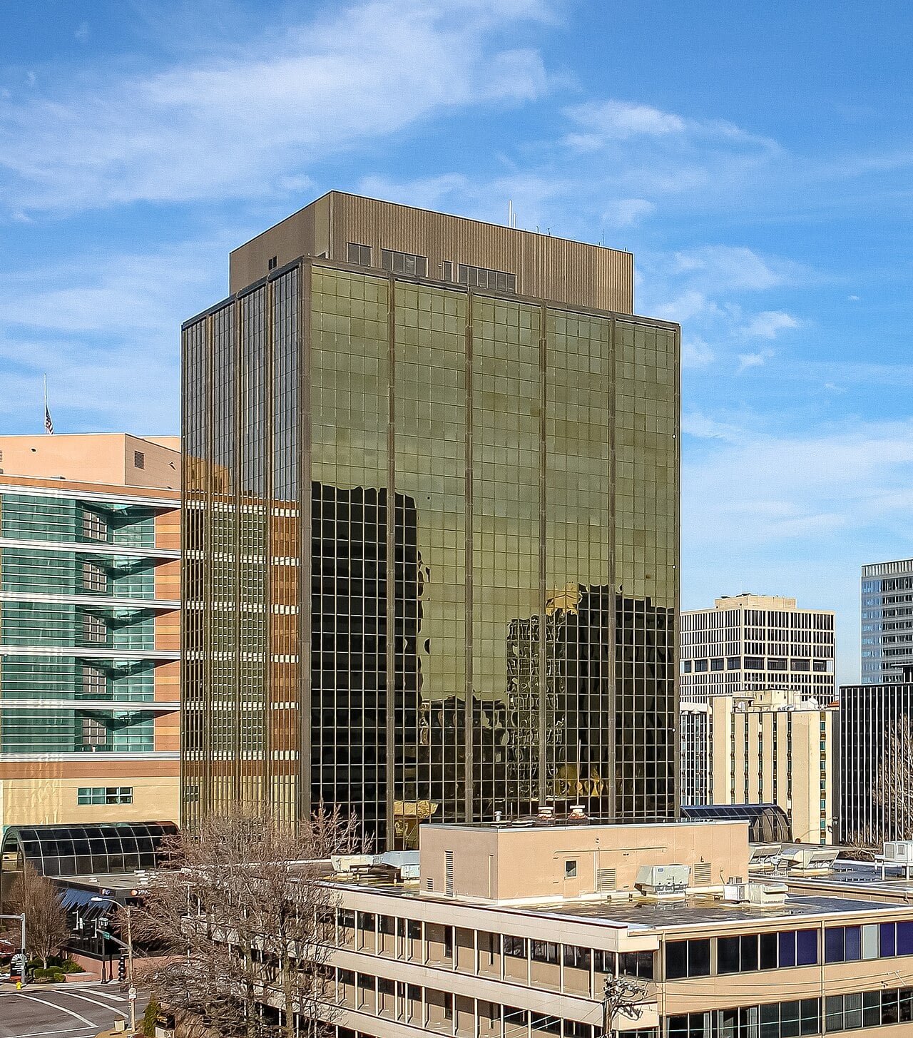 National City Center commercial office tower in Clayton, Missouri